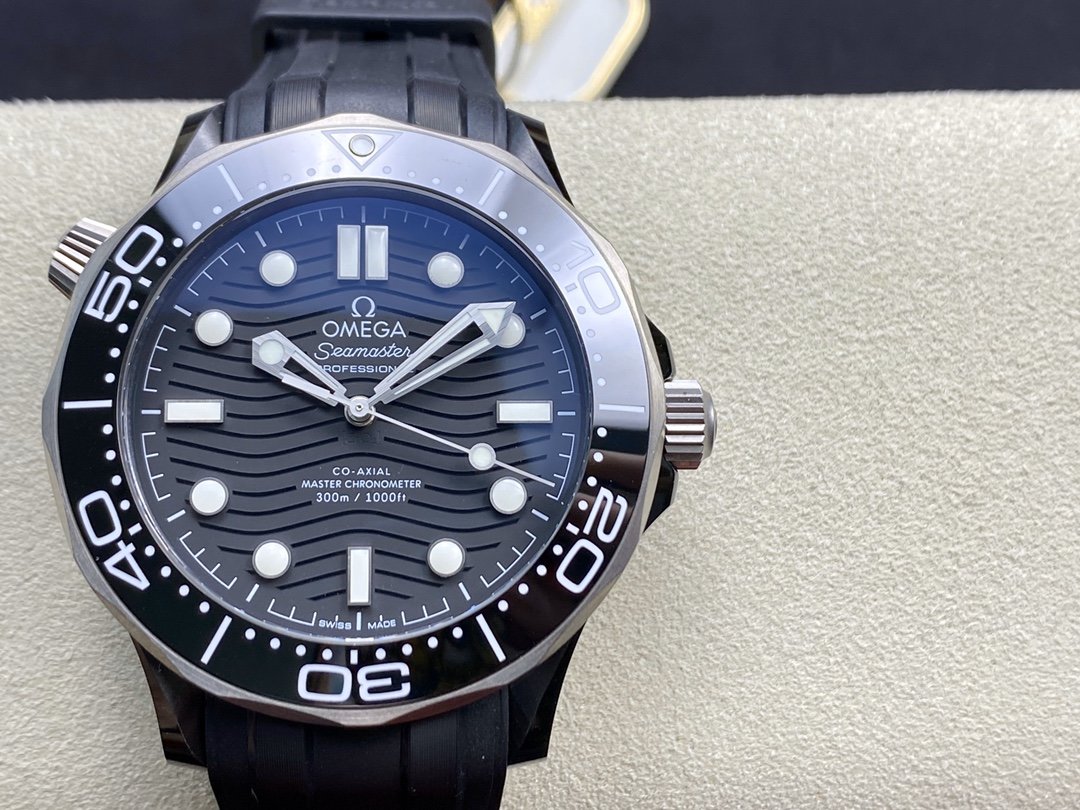 VS廠手錶仿表歐米茄新海馬300陶瓷鈦海馬複刻手錶,N廠手錶
