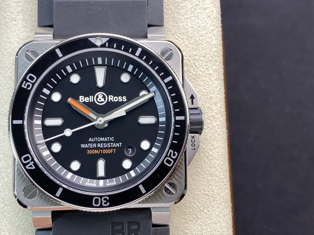 BR廠手錶柏萊仕Bell&Roas首款方形潛水腕表DiverBR03-92 Diver潛水腕表,N廠手錶