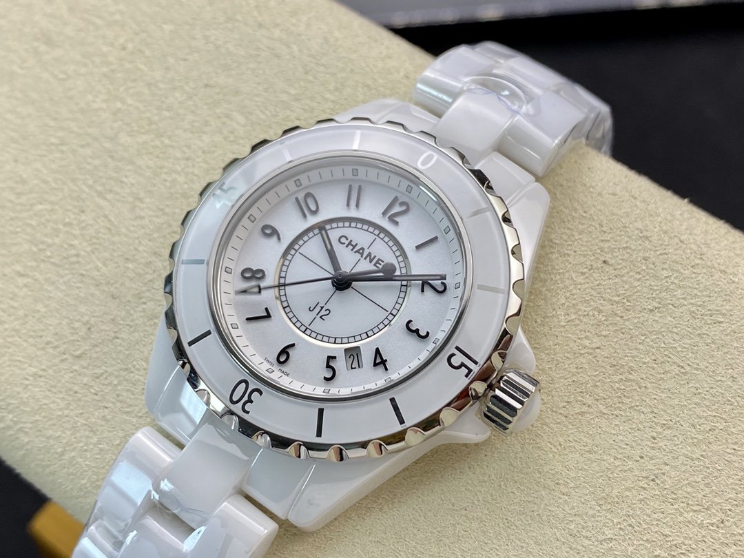 XF廠手錶仿表香奈兒J12系列黑白雙絕33mm石英機芯複刻手錶,N廠手錶