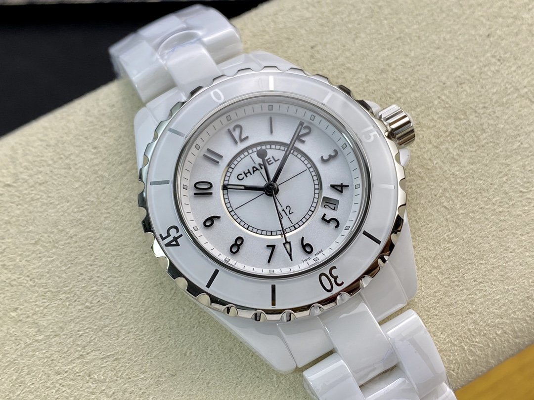 XF廠手錶仿表香奈兒J12系列黑白雙絕33mm石英機芯複刻手錶,N廠手錶