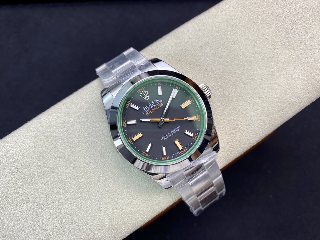 N廠出品仿表勞力士閃電系列綠玻璃官方型號：116400GV-72400,N廠手錶