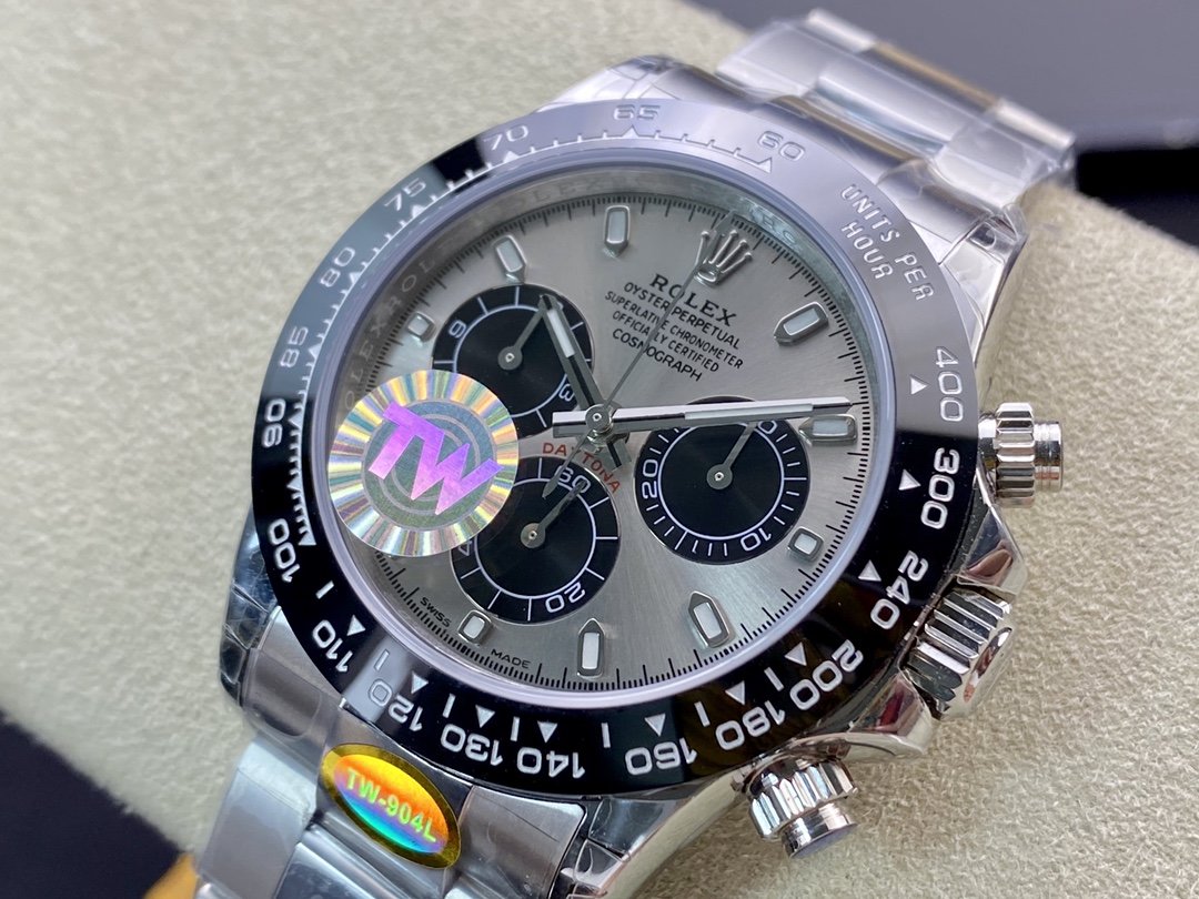 TW factory ROLEX高仿勞力士蠔式恒動宇宙計時型迪通拿904L鋼腕表,N廠手錶