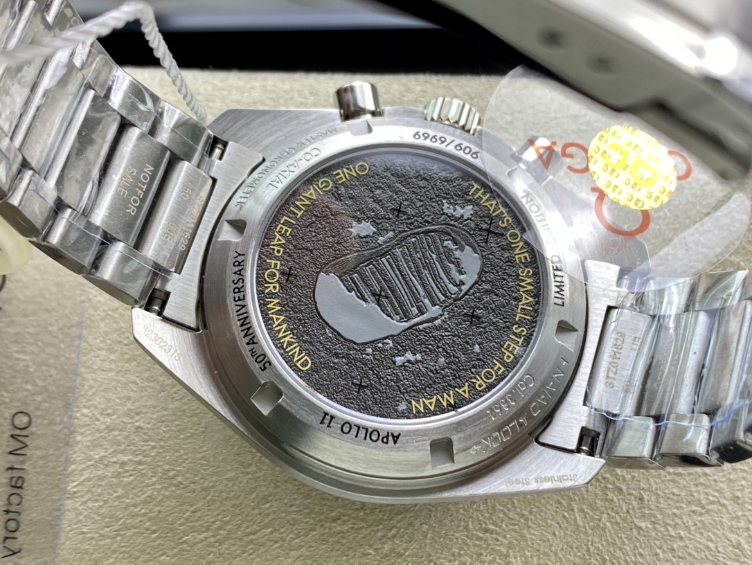 OM Factory watch高仿歐米茄超霸阿波羅11號專業月球表複刻手錶