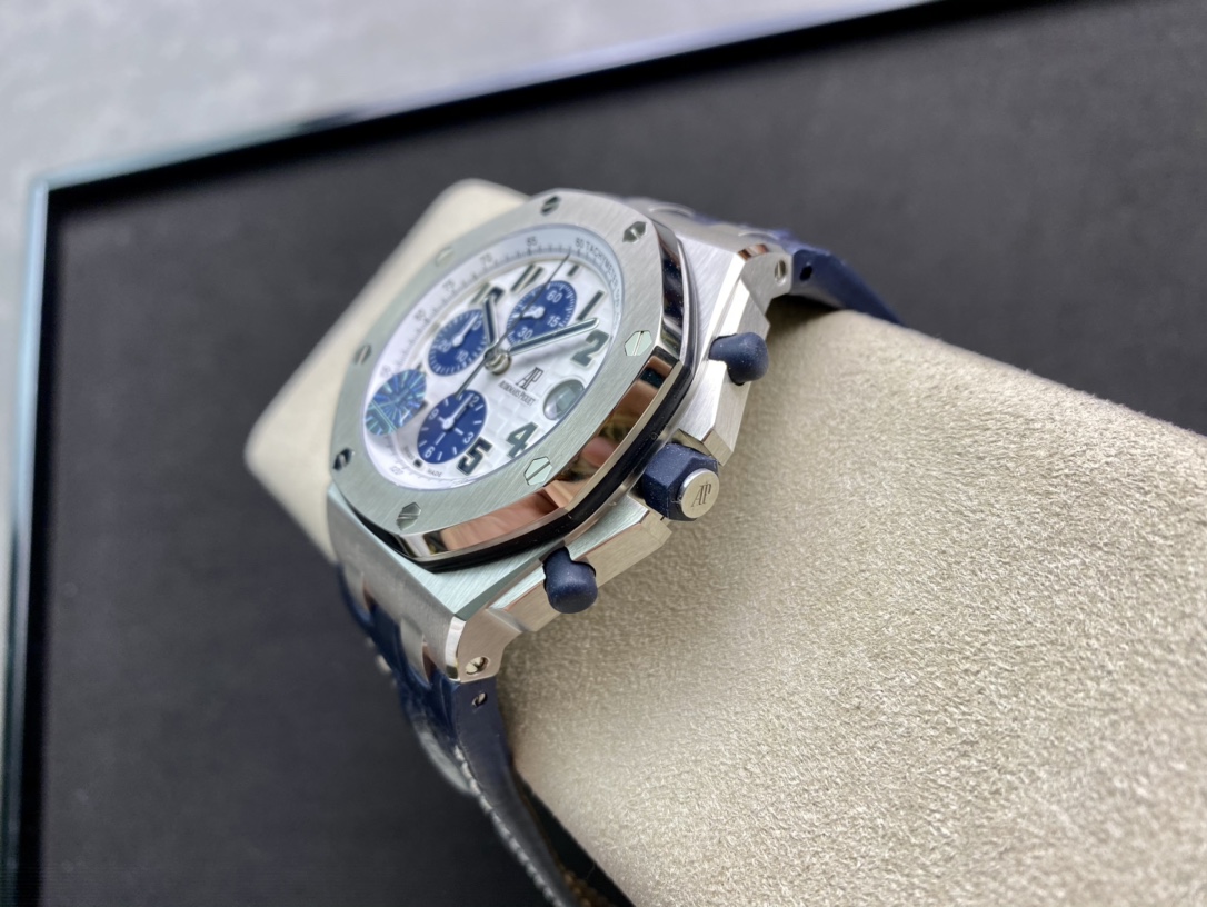 JF廠手錶仿表愛彼AP皇家橡樹離岸型26170藍熊貓,N廠手錶