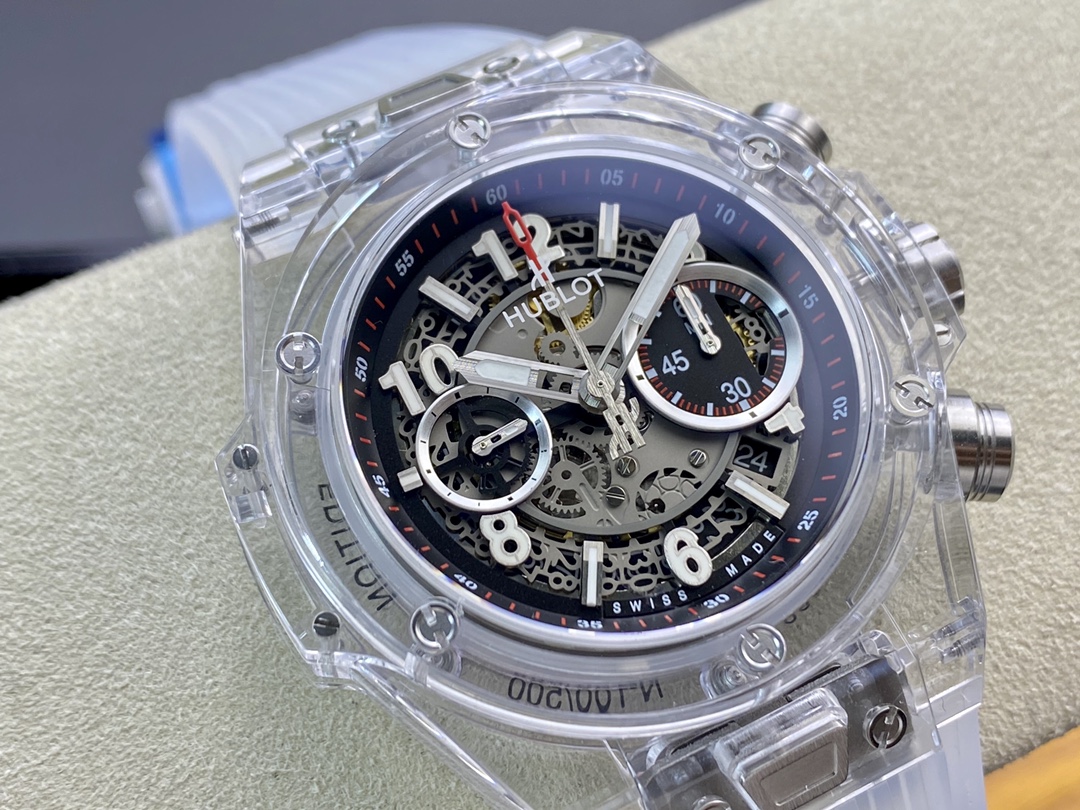 HB廠手錶恒寶BIG BANG系列411.JX.4802.RT“全透明腕表”V2版本,N廠手錶