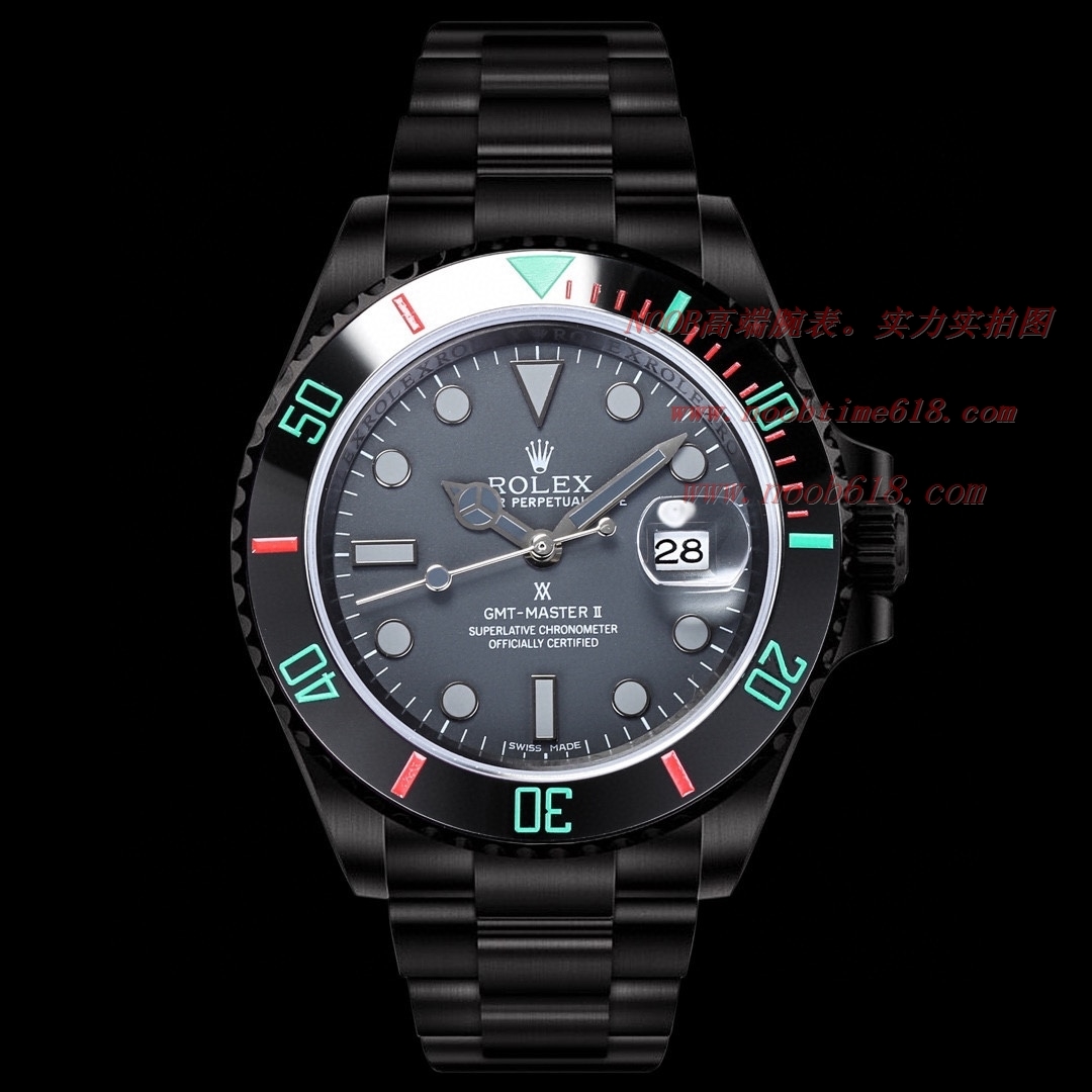 BLAKEN改裝手錶,勞力士 Rolex 碳黑鋼皇水鬼系列,N廠手錶