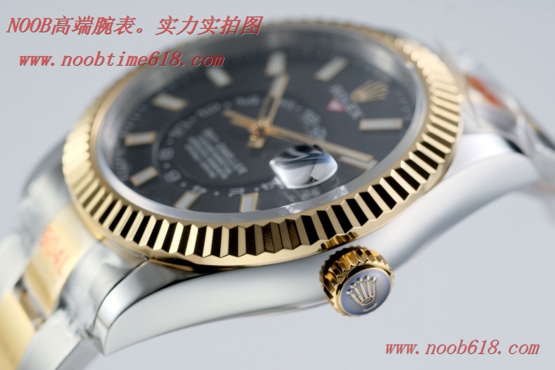 TW廠仿錶勞力士Rolex Sky-Dweller 縱航者型外圈月份能轉動,N廠手錶