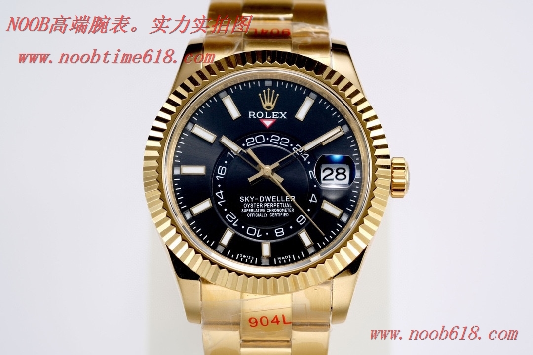 TW廠手表仿錶勞力士Rolex Sky-Dweller 縱航者型外圈月份能轉動,N廠手錶