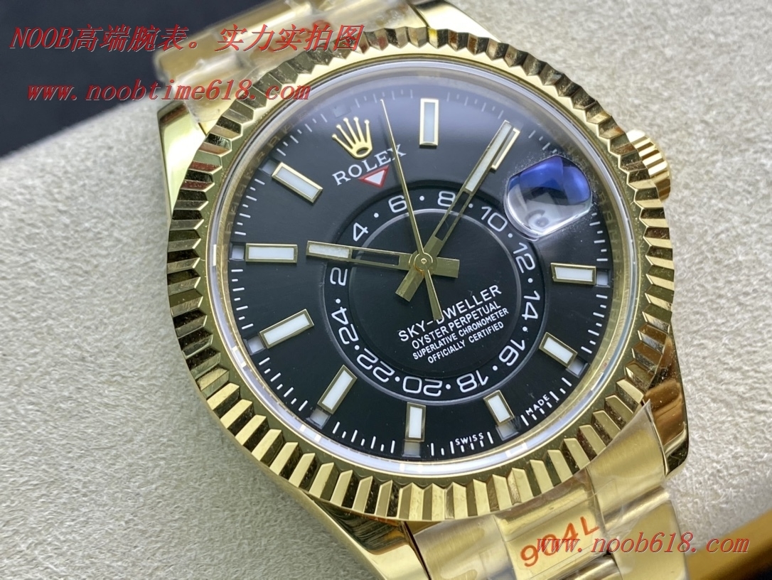 仿錶勞力士Rolex Sky-Dweller 縱航者型外圈月份能轉動,TW廠手表