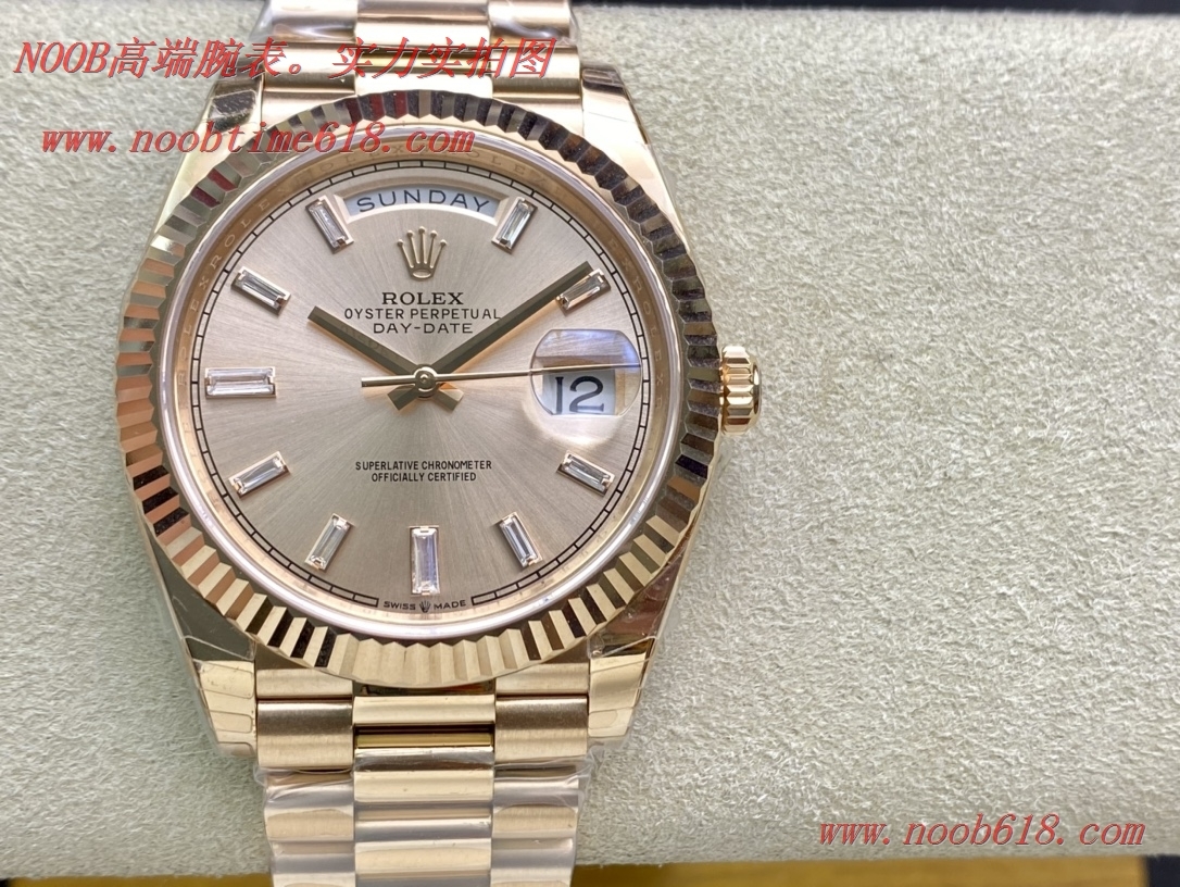 仿錶,精仿錶,複刻錶EW Factory力作V2升級版勞力士Rolex星期日志型40mm終極版,N廠手錶