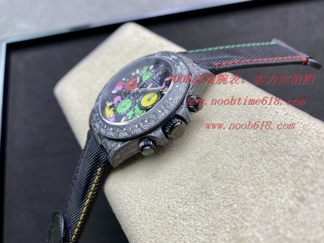 N廠手錶新品仿表勞力士碳纖維Diw迪通拿超級4130機芯厚度12.4MM宇宙計時系列,N廠手錶