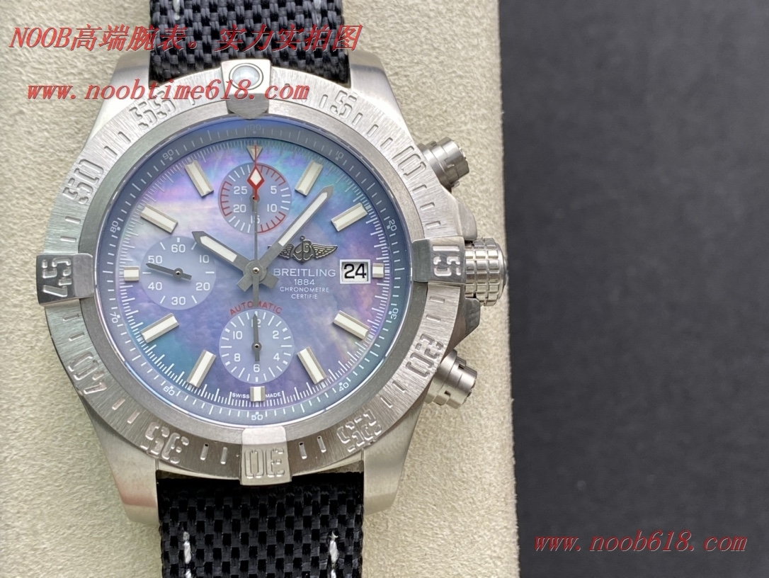 仿錶,精仿錶,複刻手錶OXF 2020新款百年靈Breitling Avenger chronograph 45 night Missio 復仇者計時腕表45夜間任務版,N廠手錶