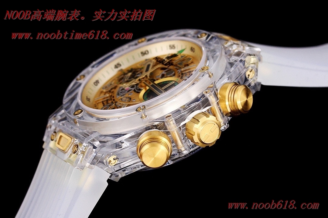 透明手錶恒寶HUBLOT宇舶BIG BANG系列411.JX.4802.RT全透明腕表,N廠手錶
