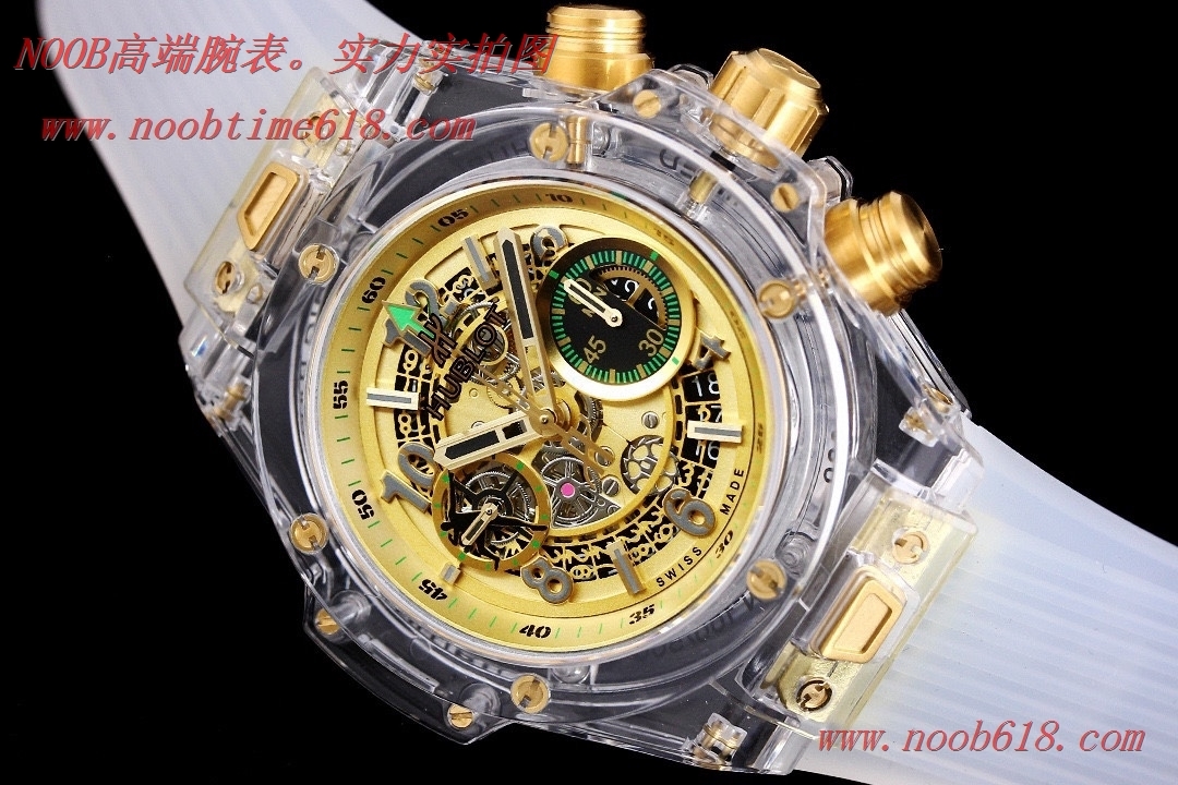 透明手錶恒寶HUBLOT宇舶BIG BANG系列411.JX.4802.RT全透明腕表,N廠手錶