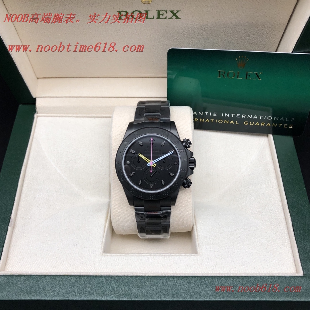 香港仿錶,複刻手錶HQ factory rolex daytona 高品質迪通拿重金研發7750機芯只有兩檔(沒有空檔)，n廠手錶