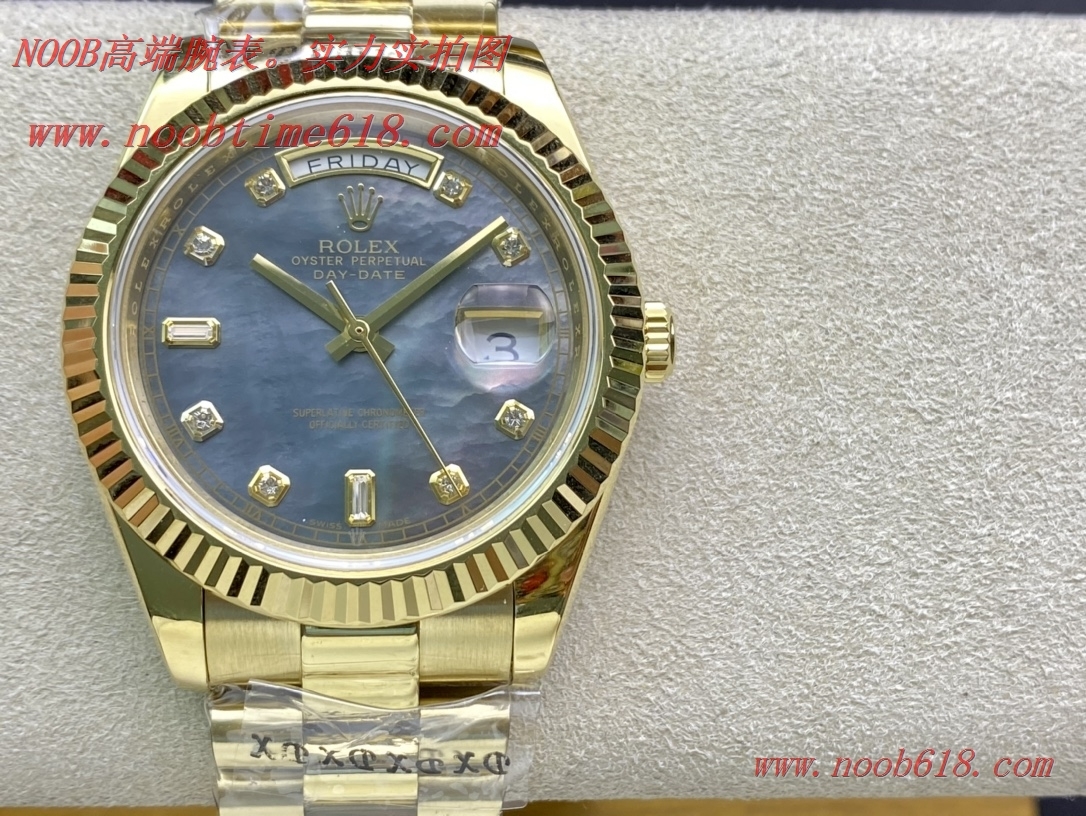 仿錶,精仿錶,複刻錶稀缺款 BP勞力士貝母盤全金星期日誌系列2836機芯40mm