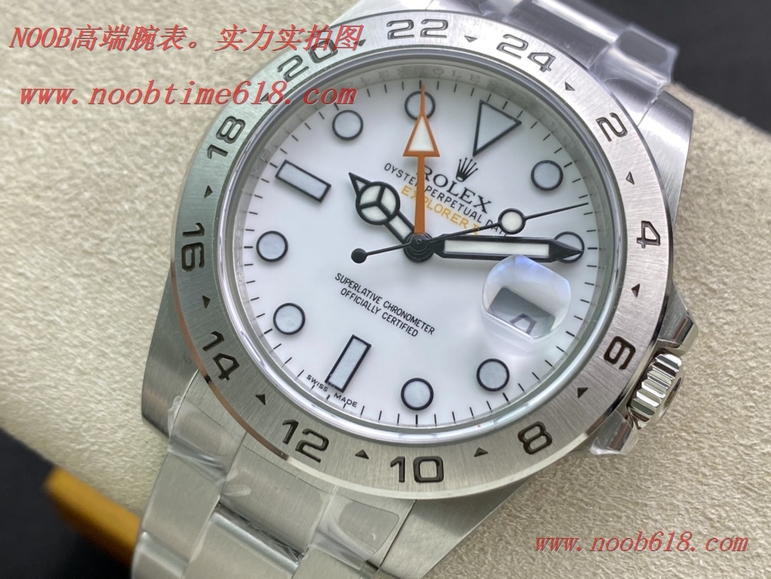 仿錶,BP factory rolex劳力士 m216570探险家二代系列GMT功能3187机芯42mm複刻錶