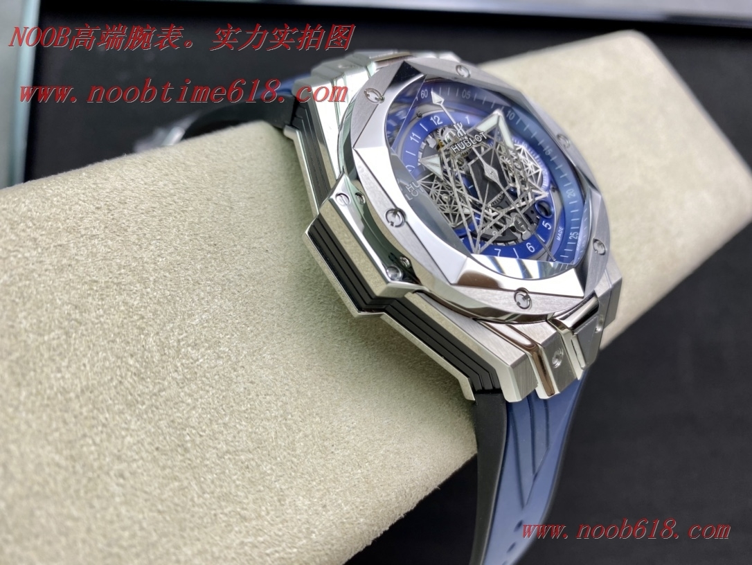 仿錶,Hublot恒寶宇舶計時機械款劍鋒全新Big Bang Sang Bleu II 刺青腕表