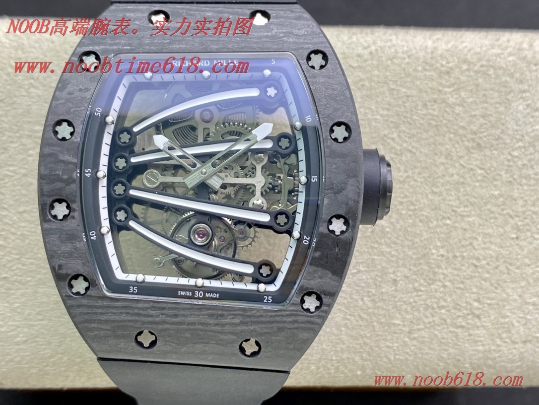 仿錶,理查德米勒RM59-01陀飛輪綠蜥蜴碳纖維複刻錶
