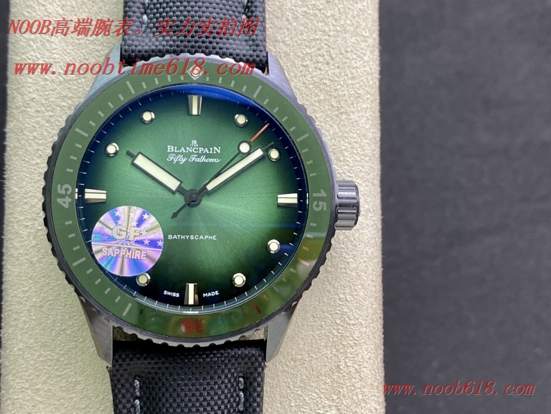 香港仿錶,GF廠手錶寶珀五十尋系列50尋深潛器無溝雙髻鯊限量版腕表5005精仿手錶