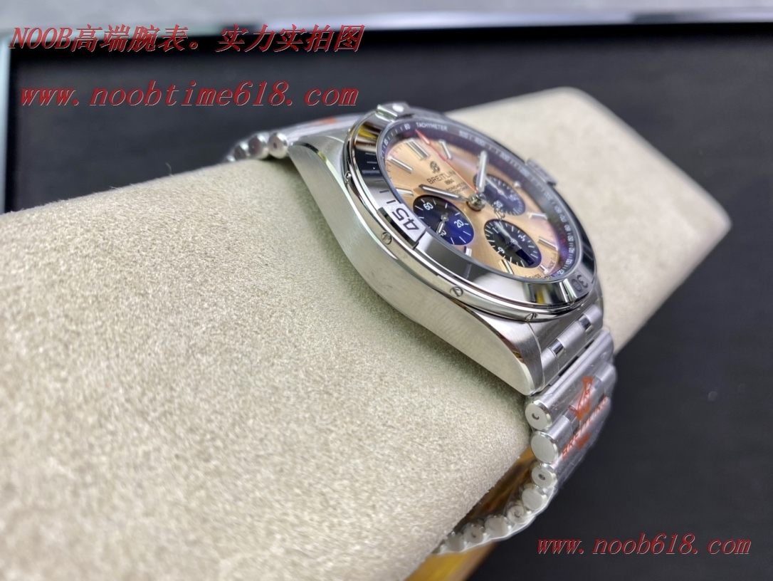 仿錶,鮭魚銅硬核鋼王GF廠手錶百年靈Chronomat複刻手錶