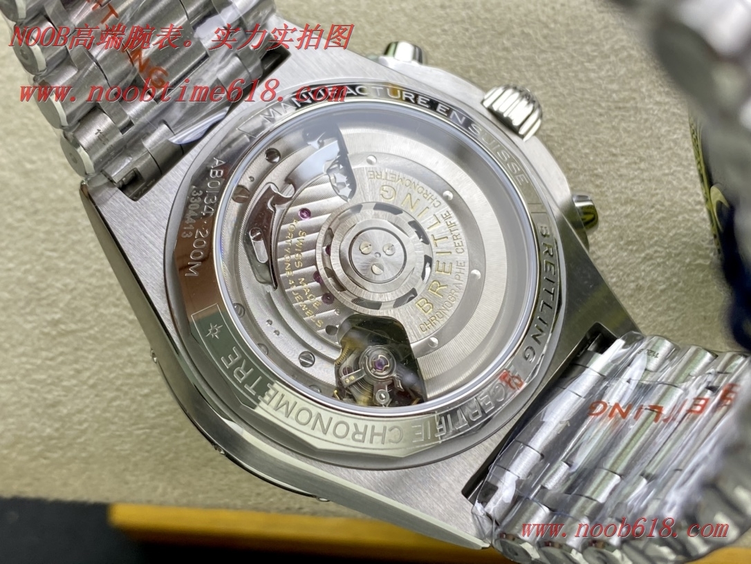 仿錶,鮭魚銅硬核鋼王GF廠手錶百年靈Chronomat複刻手錶