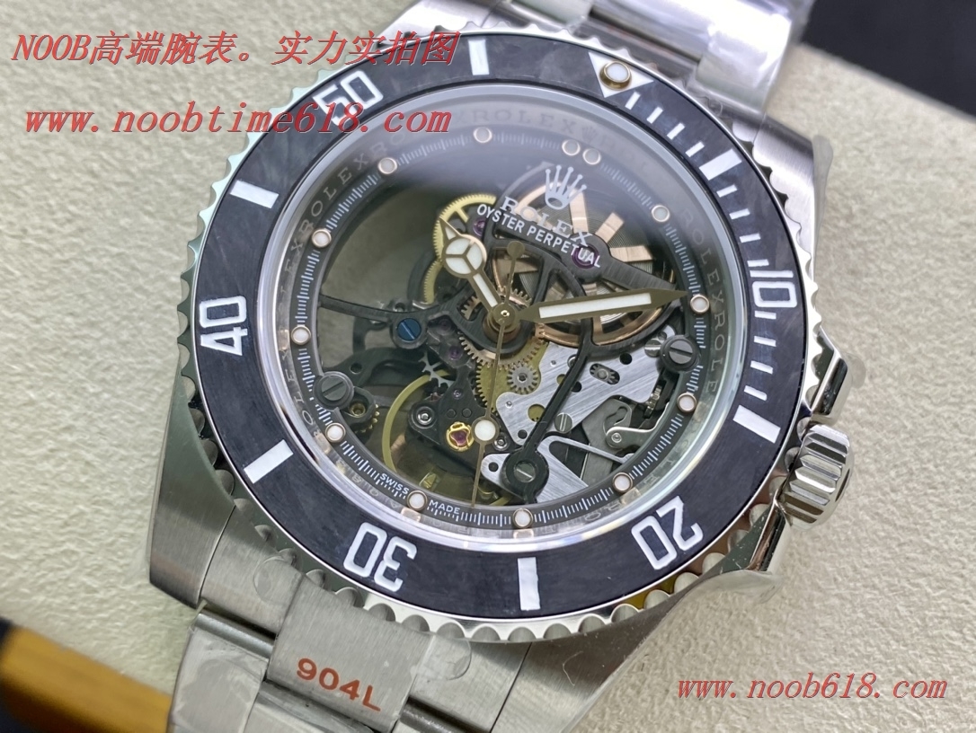 香港仿錶,EW Factory魔改勞力士Rolex全鏤空水鬼潛航者系列3130機芯複刻手錶