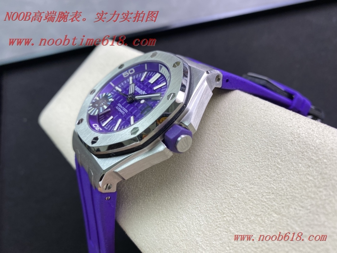 仿錶HQ出品愛彼AP15710 彩色系列皇家橡樹離岸型潛水腕表