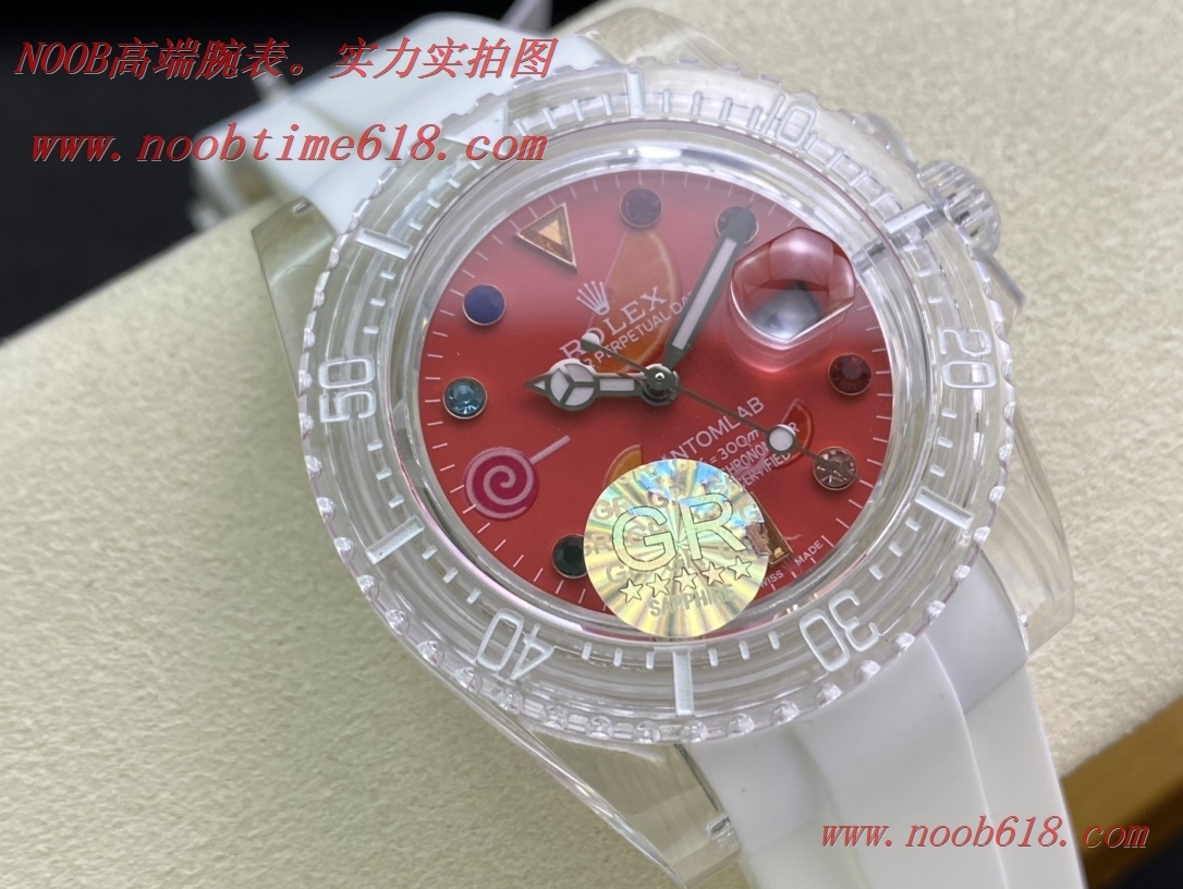 WACTCH AGENT ROLEX GR-Factory 透明手錶PHANTOMLAB&ROLEX聯名力作水晶系列腕表