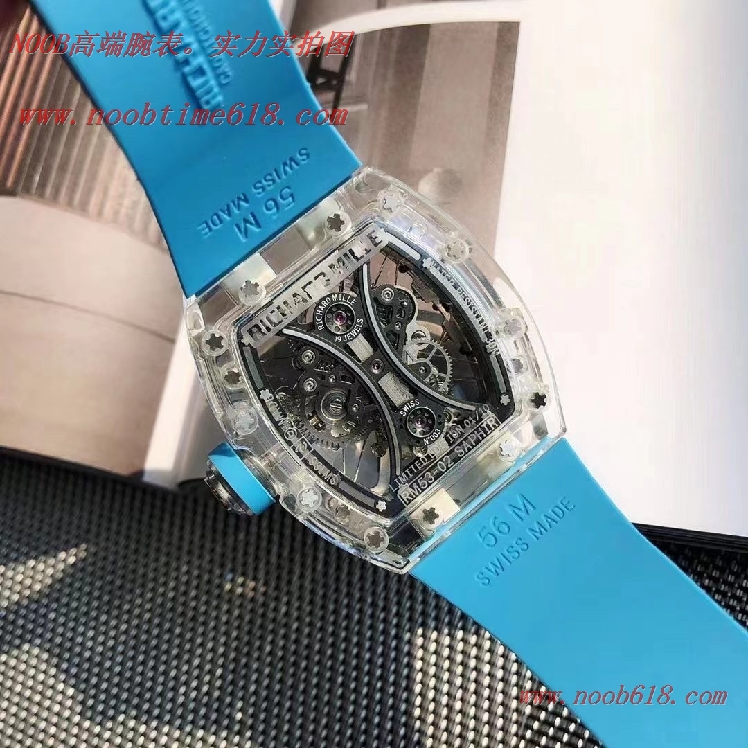 香港仿錶,RM Factory 理查德米勒RM053-02透明馬球陀飛輪精仿錶