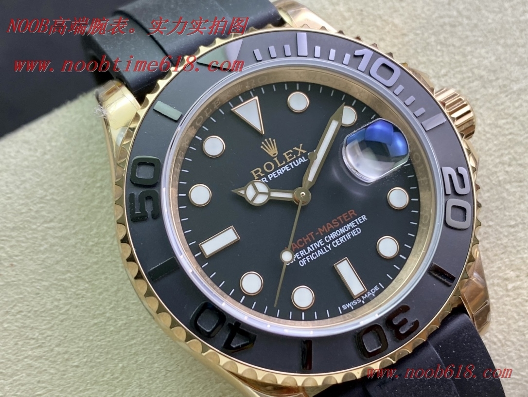AR工廠手錶勞力士116655金遊艇ROLEX YACHT-MASTER臺灣仿錶
