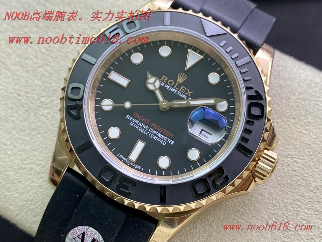 AR工廠手錶勞力士116655金遊艇ROLEX YACHT-MASTER臺灣仿錶