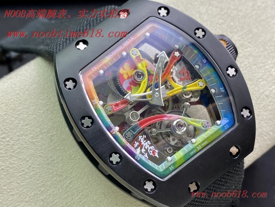 塗鴉手錶,理查德米勒RM68-01塗鴉陀飛輪系列香港仿錶