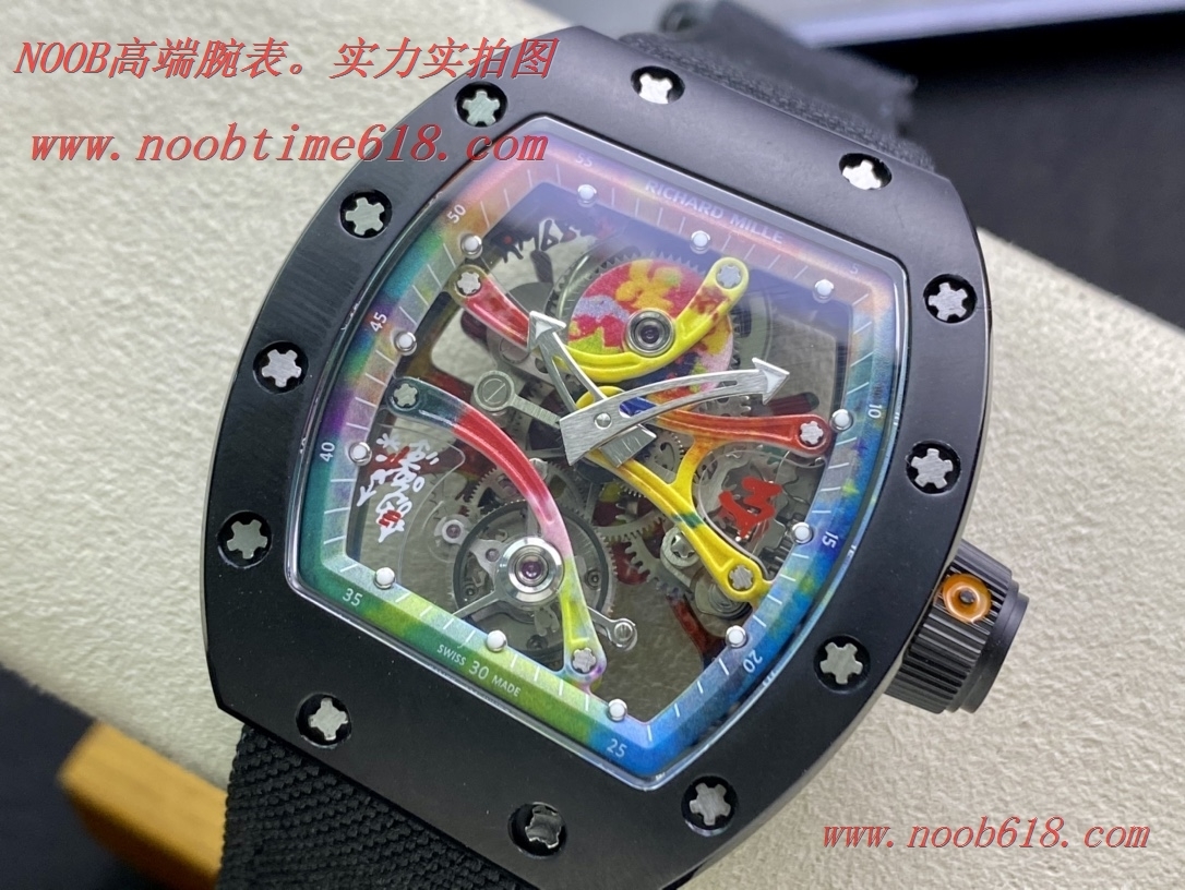 塗鴉手錶,理查德米勒RM68-01塗鴉陀飛輪系列香港仿錶