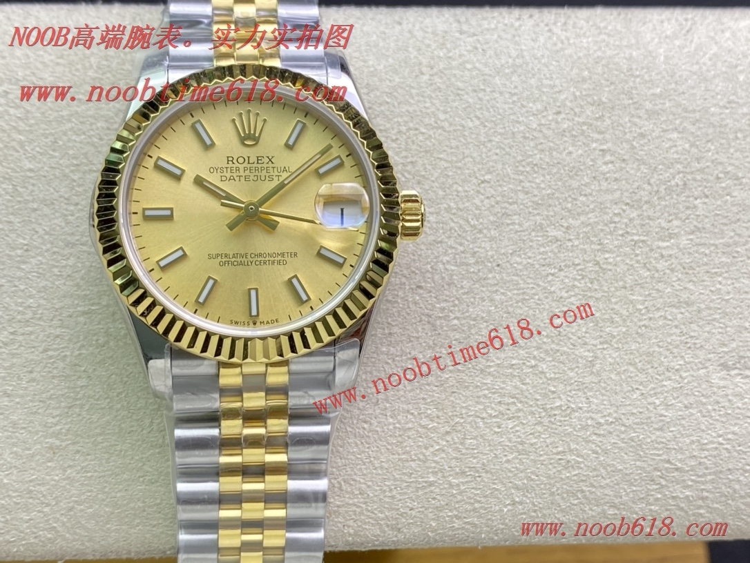 绿水鬼,迪通拿仿表,DAYTONA WATCH,WF勞力士Rolex女款蠔式日誌型腕表31mm香港仿錶