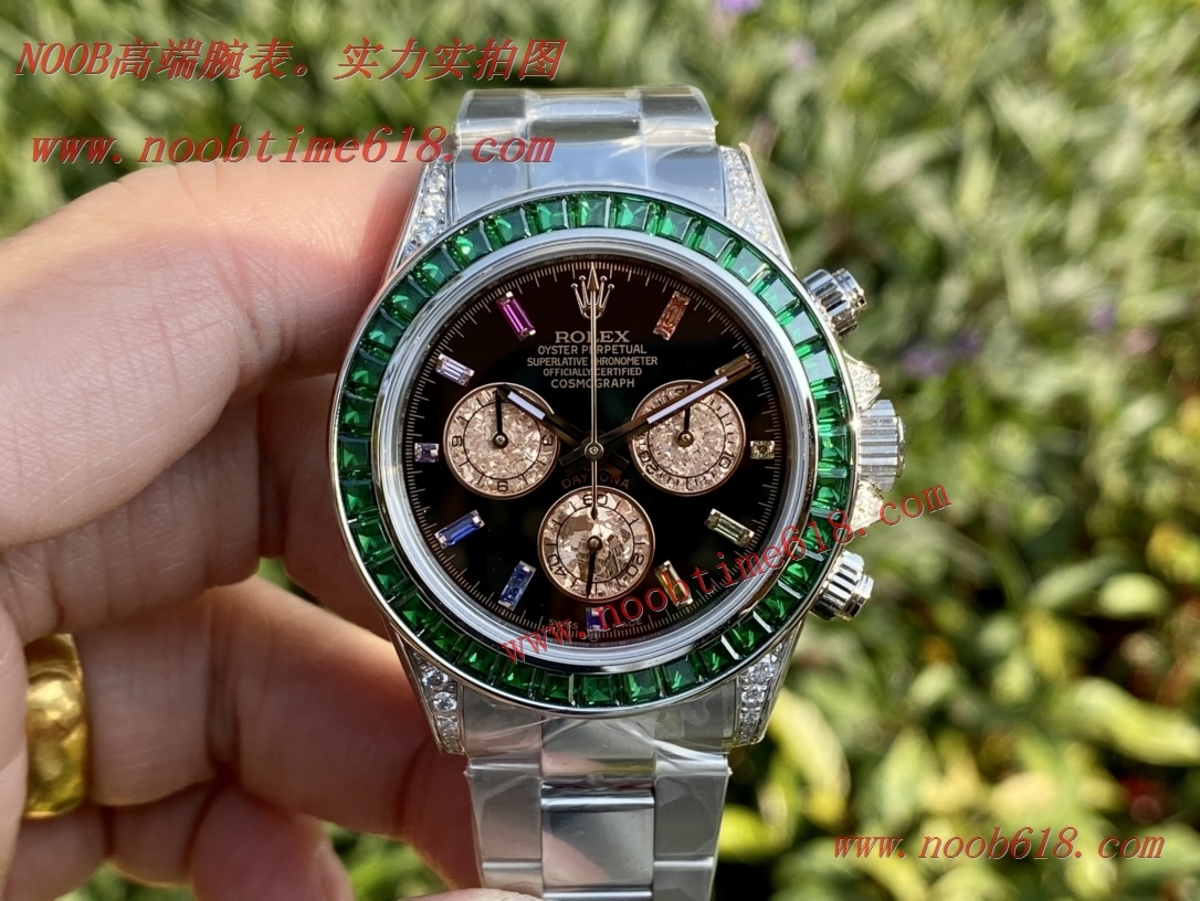 迪通拿仿錶,IPK factory 彩虹迪勞力士計時手錶仿錶