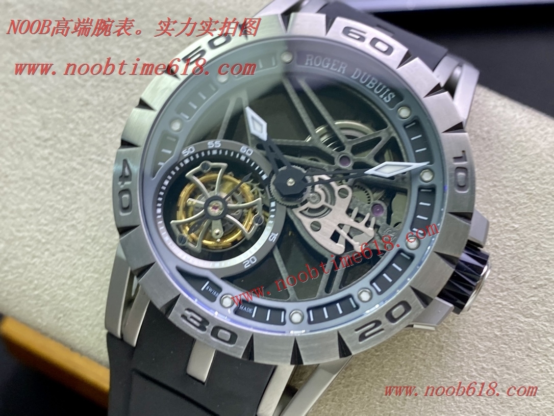 香港貼吧貨源仿錶,複刻手錶,頂級仿錶,JB廠手錶羅傑杜彼Excalibur Spidr王者系列RDDBEX0479陀飛輪仿錶