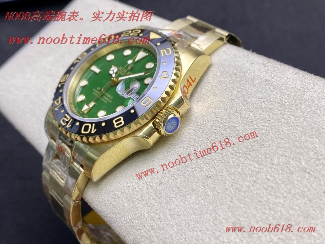GM factory rloex gmt勞力士全綠格林尼治型 3186機芯40mm904鋼香港仿錶