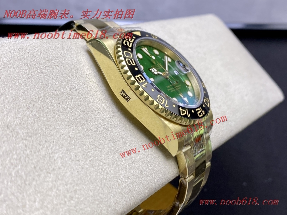GM factory rloex gmt勞力士全綠格林尼治型 3186機芯40mm904鋼香港仿錶