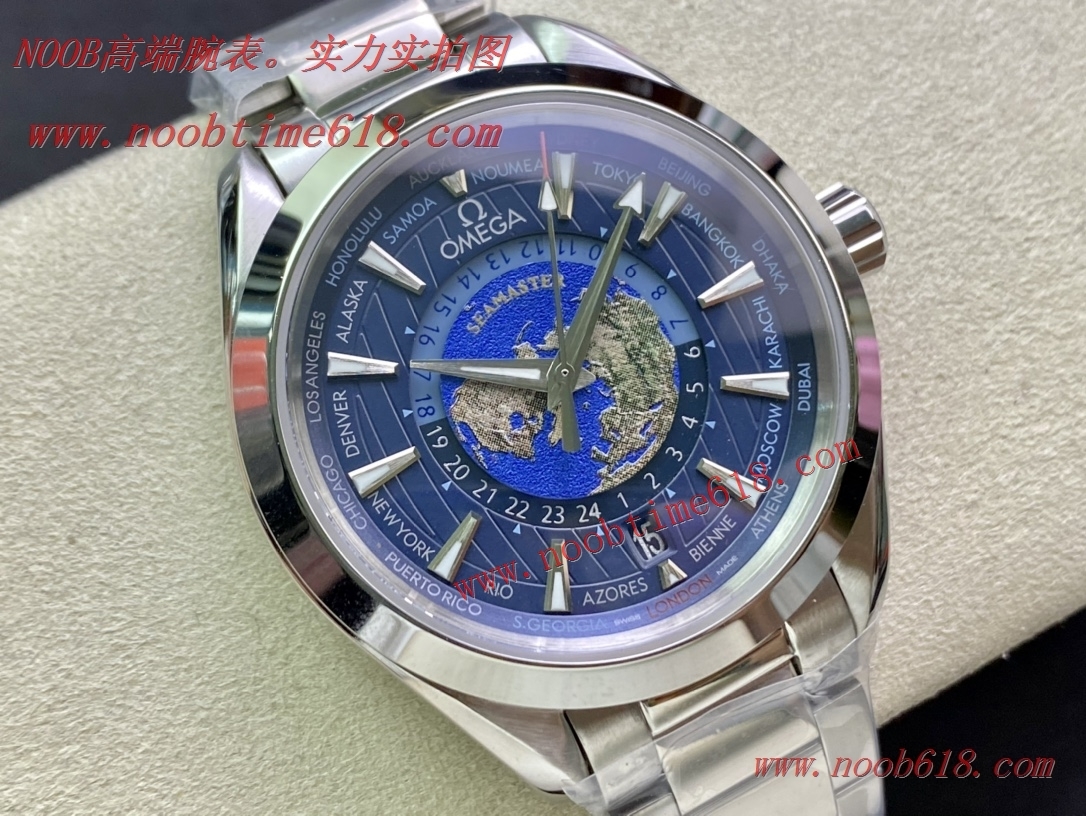 歐米茄世界時Aqua Terra 系列推出15周年仿錶，