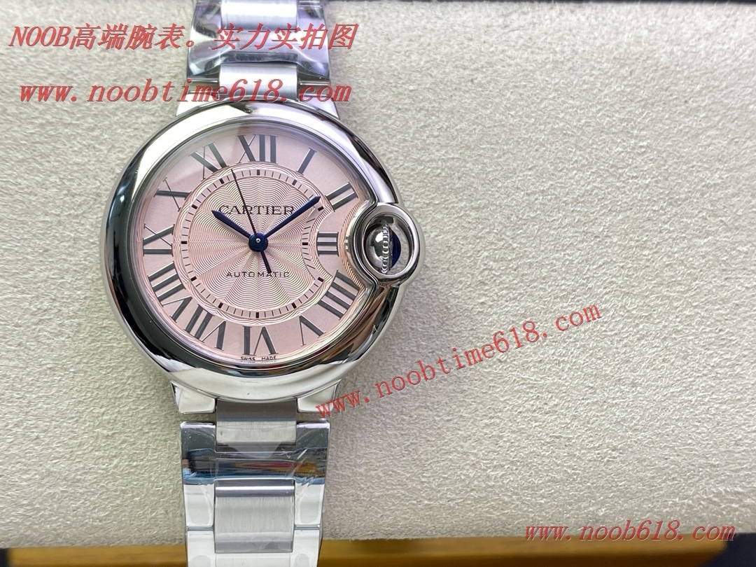臺灣貼吧貨源仿錶,卡地亞藍氣球33mm,複刻手錶,頂級仿錶,3K Factory cartier BallonBleuDe watch