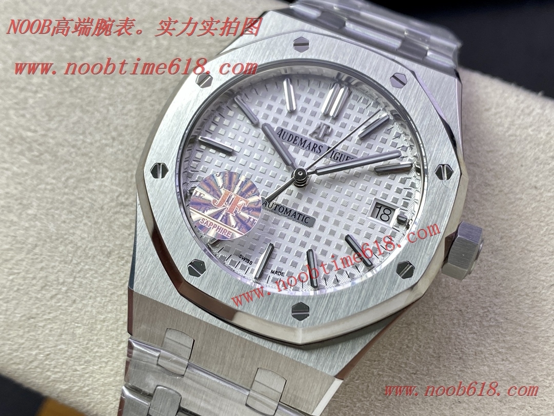 Facebook FAKE watch愛彼複刻手錶,JF 愛彼AP15450鋼帶37mm直播手錶貨源