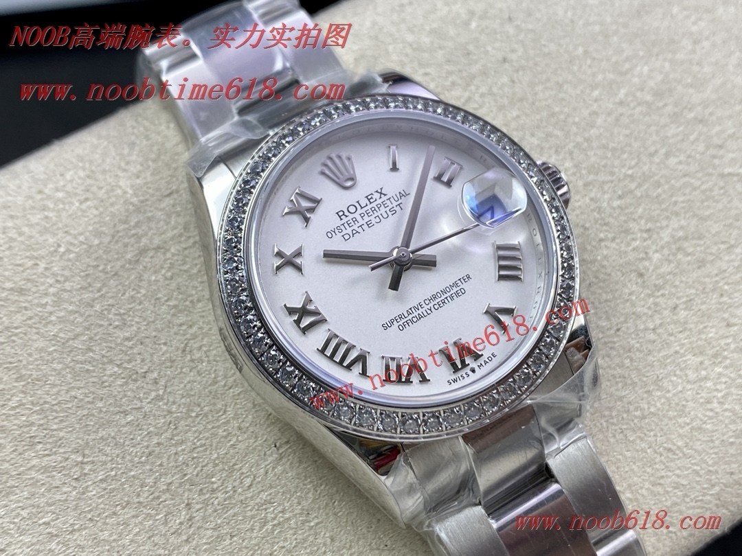 香港仿錶,WF勞力士Rolex女款蠔式日誌型腕表31mm瑞士仿錶