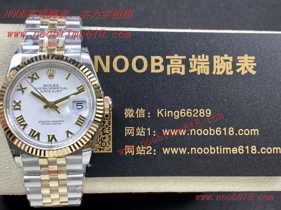 包金手錶,GM廠36mm五珠鋼帶日誌V2版3235一體機V3包金系列仿錶