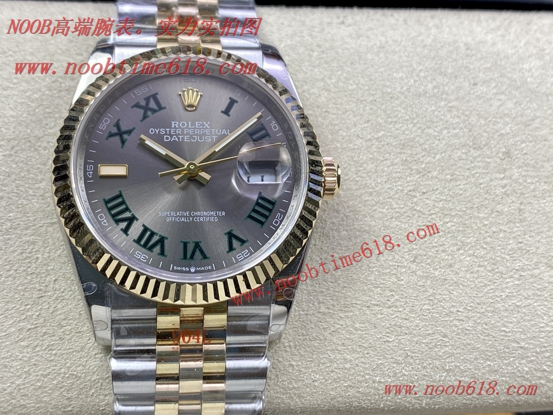 包金手錶,包18K金手錶，GM廠36mm五珠鋼帶日誌V2版 3235一體機V3包金系列仿錶