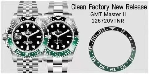 雪碧圈,仿錶,clean廠C廠勞力士官方新品126720左撇子雪碧圈格林尼治型GMT系列仿錶