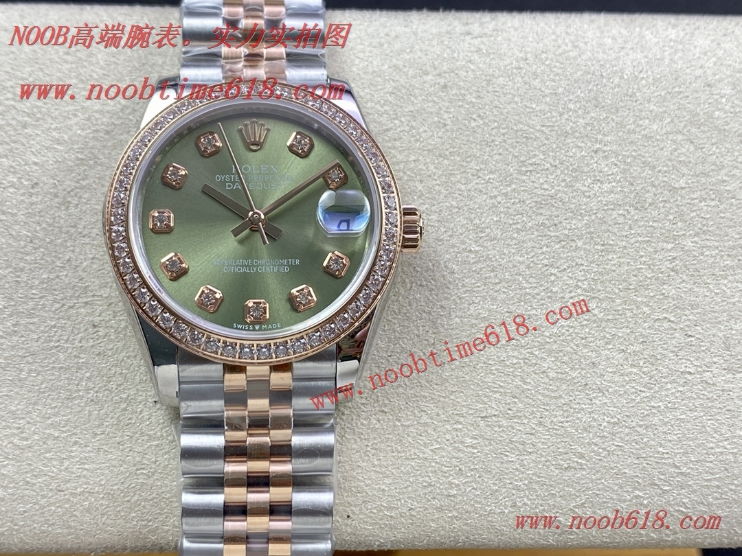 實力批發手錶商,WF勞力士Rolex女款蠔式日誌型腕表31mm仿錶