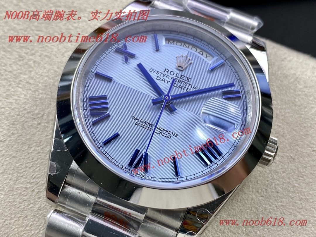 手錶貨源,香港仿錶,瑞士仿錶,GM factory rolex day-date watch勞力士星期日志型 40mm3255機芯904L精鋼仿錶