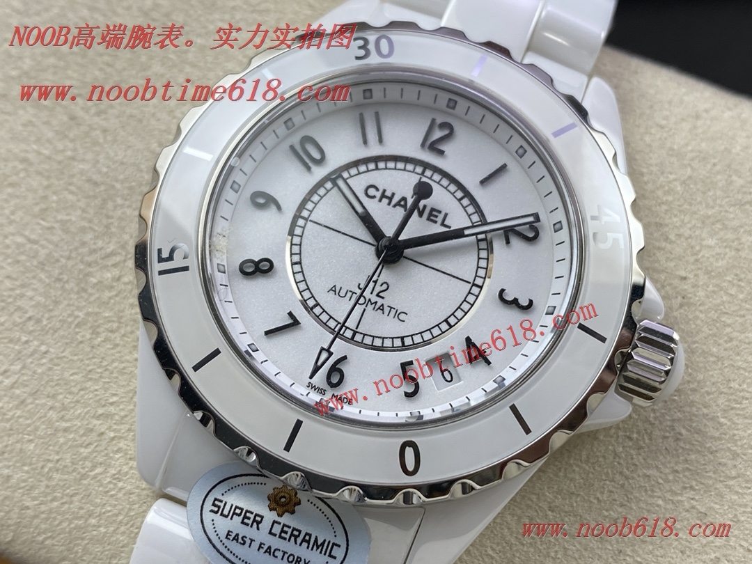 陶瓷手表,情侶通用中性手錶,EAST超級陶瓷香奈兒J12系列38mm 2892機芯腕表仿錶
