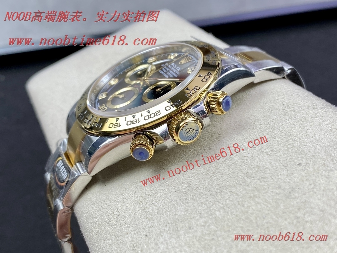 臺灣網拍仿錶,仿錶,BT factory rolex DAYTONA 4130勞力士迪通拿型號116503間黃金款仿錶